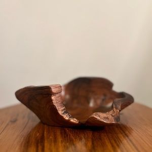 Wooden Organic Shape Catchall